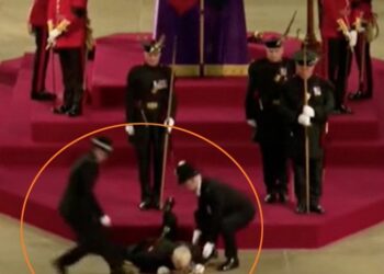 Φρουρός λιποθύμησε τη νύχτα δίπλα από το φέρετρο της Ελισάβετ[video]