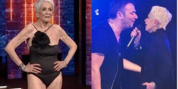 GNTM: ”Δεν Μασάει” η 79χρονη Τίτσα! Μέχρι και ντουέτο με τον Αντώνη Ρέμο έκανε[photos]