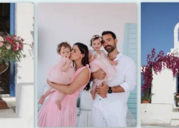 Τανιμανίδης-Μπόμπα: Βάφτισαν τις κόρες τους[Φωτογραφίες-Βίντεο]