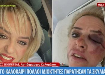 Άγρια επίθεση αδέσποτων σε νεαρή γυναίκα(Εικόνες Σοκ)