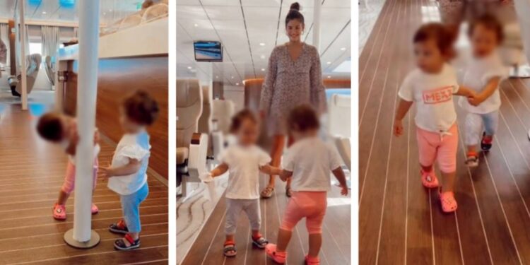 Alldaynews.gr Χριστίνα Μπόμπα: Οι δίδυμες κόρες της παίζουν κρυφτό μέσα στο πλοίο – Δες το πιο τρυφερό βίντεο