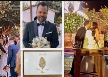 Νίκος Απέργης: Μετά τον γάμο του, βάφτισε και τον γιο του! Το τρικούβερτο γλέντι[photos]