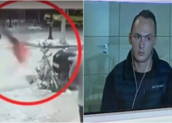 O αστυνομικός που «καρφώθηκε» σε Ι.Χ και «πέταξε» 10 μέτρα: «Θυμάμαι το πρώτο γκαπ και να προσγειώνομαι στην άσφαλτο» (video)