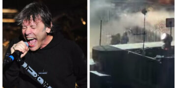 Alldaynews.gr Iron Maiden: Ο Μπρους Ντίκινσον σέρνει από τα μαλλιά θαυμαστή που ανέβηκε στη σκηνή