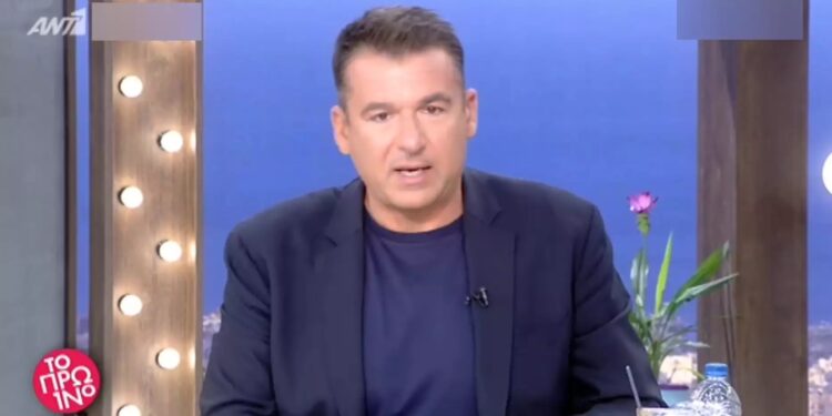 Γιώργος Λιάγκας: «Ας με συγχωρέσει ο Φώτης Σεργουλόπουλος που θα το πω, τον είδα…»