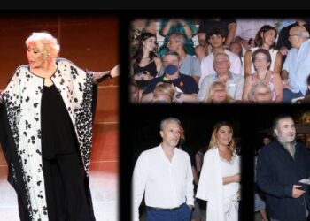 Μαρινέλλα: Η κόρη και τα εγγόνια της στη συναυλία της στο Ηρώδειο[Φωτογραφίες]