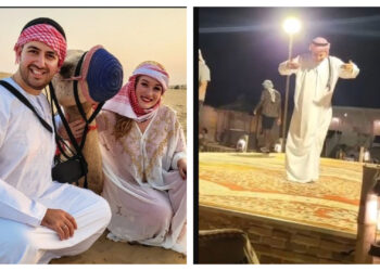 Μαυρίκιος Μαυρικίου: Χορεύει με παραδοσιακή αραβική κελεμπία στο Ντουμπάι[video]