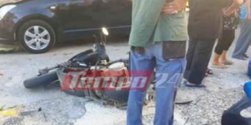 Alldaynews.gr Πάτρα: Σοβαρό τροχαίο με μηχανάκι – Τραυματίστηκαν πατέρας και ανήλικος γιος (video)