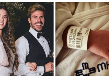 Άκης Πετρετζίκης-Κωνσταντίνα Παπαμιχαήλ: Μόλις ήρθε στον κόσμο το δεύτερο μωράκι τους[Φωτογραφία]