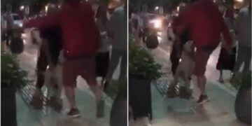 Alldaynews.gr Νέο εξοργιστικό περιστατικό: Άνδρας κλώτσησε σκύλο σε πεζοδρόμιο (video)