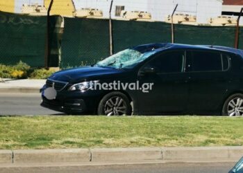 Θεσσαλονίκη: Υπηρεασικό όχημα της Αστυνομίας παρέσυρε και τραυμάτισε σοβαρά 16χρονο ποδηλάτη (φωτο, video)