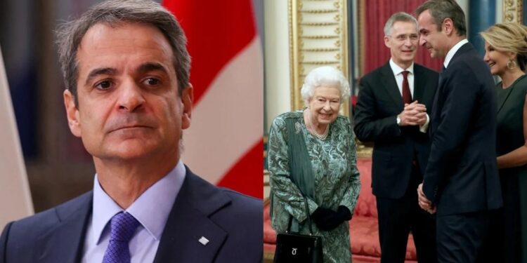 Alldaynews.gr Xαμός στο διαδίκτυο με την προσβλητική φωτογραφία του Κυριάκου Μητσοτάκη με την Βασίλισσα Ελισάβετ