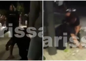 Άγριος ξυλοδαρμός αστυνομικών από νεαρούς στην Λάρισα: Τους έριξαν κάτω με κλωτσιές και μπουνιές (φωτο, video)