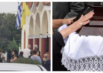 Καρδίτσα: Σπαρακτικά δάκρυα στην κηδεία του 12χρονου που αυτοκτόνησε – Ράγισαν καρδιές οι συμμαθητές του