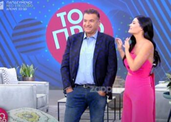 Έπιασε… δουλειά δίπλα στον Λιάγκα στο «Πρωινό» η Μαρία Κορινθίου (video)