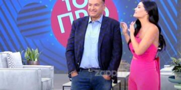 Έπιασε… δουλειά δίπλα στον Λιάγκα στο «Πρωινό» η Μαρία Κορινθίου (video)