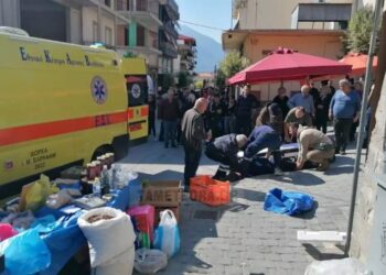 Πριν Λίγο: Μακελειό στην Καλαμπάκα: Φορτηγό παρέσυρε και τραυμάτισε τρία άτομα σε λαϊκή αγορά[Φωτογραφίες]