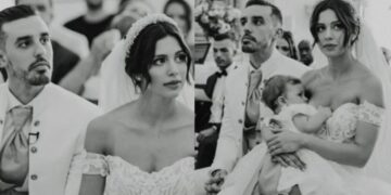 Alldaynews.gr Όλο το διαδίκτυο μιλάει για την Μαρία: Συγκίνησε τους πάντες η νύφη που θηλάζει την κόρη της την ώρα του γάμου