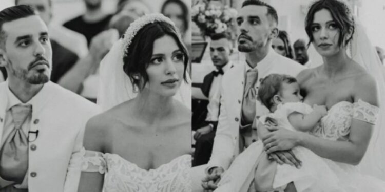 Alldaynews.gr Όλο το διαδίκτυο μιλάει για την Μαρία: Συγκίνησε τους πάντες η νύφη που θηλάζει την κόρη της την ώρα του γάμου