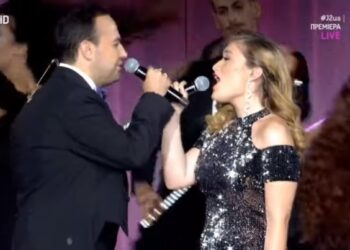 J2US: Ο Μαυρίκιος Μαυρικίου και Ιλάειρα Ζήση «έδωσαν» το… μεγαλύτερης διάρκειας φιλί τους στη σκηνή