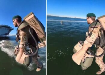 Βρετανία: Στρατιώτες… αιωρούνται με ειδική στολή σαν αληθινοί υπέρ-ήρωες[video]