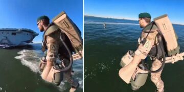 Βρετανία: Στρατιώτες… αιωρούνται με ειδική στολή σαν αληθινοί υπέρ-ήρωες[video]