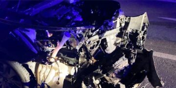 Alldaynews.gr Αγριογούρουνο έκανε σμπαράλια του αυτοκίνητο του δημάρχου Σπάρτης!