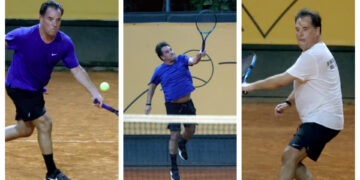 Άδωνις Γεωργιάδης: Πρόκριση στους 16 σε τουρνουά τένις – Ο αντίπαλός του έπαιζε με δεμένο πόδι