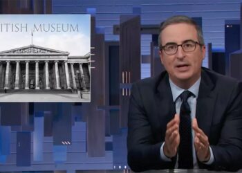 Alldaynews.gr Ο Βρετανός κωμικός Τζον Όλιβερ στο HBO «ξεμπροστιάζει» την Βρετανία για τα Γλυπτά του Παρθενώνα