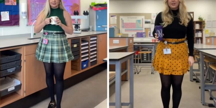 Alldaynews.gr Η δασκάλα με τις μίνι φούστες στην τάξη που διχάζει – «Αν τα φορούσα εγώ, θα με είχαν απολύσει»