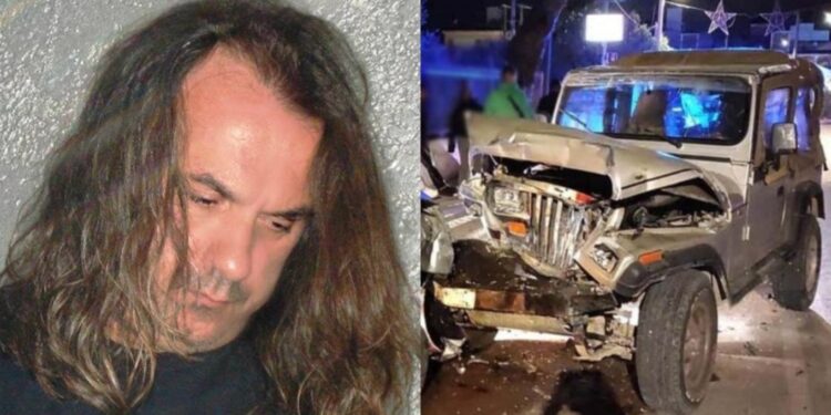 «Είμαι ζωντανός, το οφείλω στο τζιπ μου»: Τροχαίο σοκ για τον γνωστό ραδιοφωνικό παραγωγό Νίκο Γκαραβέλα