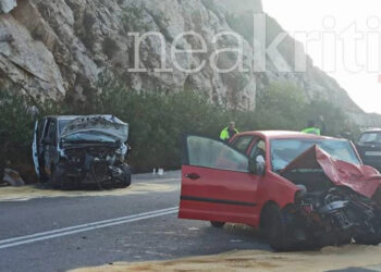 Τροχαίο σοκ στην Κρήτη: Νεκρή η γιαγιά, σώθηκε το εγγονάκι – Φωτογραφίες από το δυστύχημα