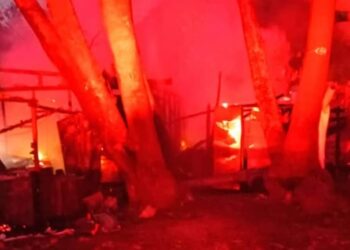 Κάηκε beach bar στη Σιθωνία Χαλκιδικής