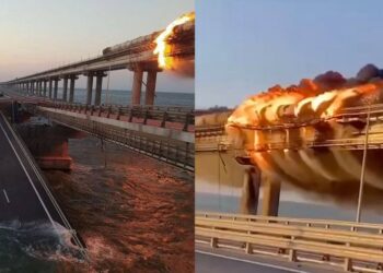 Ραγδαίες εξελίξεις: Συλλήψεις από τους Ρώσους για την έκρηξη στη γέφυρα της Κριμαίας (video)