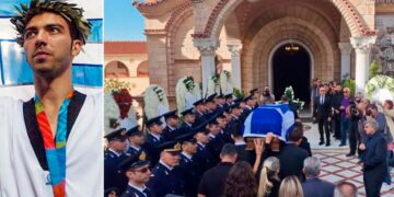Alldaynews.gr Αλέξανδρος Νικολαΐδης: Ραγίζουν καρδιές στην κηδεία του – «Παλικάρι μου, αετέ μου, πώς θα το περάσω αυτό»
