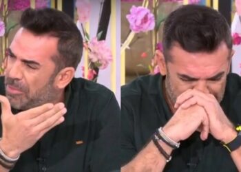 Ο Στέφανος Κωνσταντινίδης εξοργίστηκε και έβαλε τα κλάματα στον «αέρα» (video)