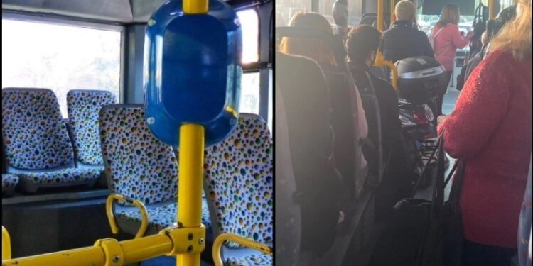 Alldaynews.gr Viral η απίστευτη εικόνα με το μηχανάκι μέσα σε λεωφορείο: «Ξες που έχει πάει η βενζίνη;»