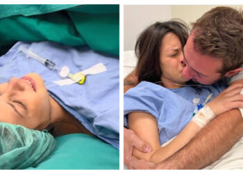 Alldaynews.gr Άννα Μπεζάν: Το συγκλονιστικό βίντεο από τη στιγμή του τοκετού