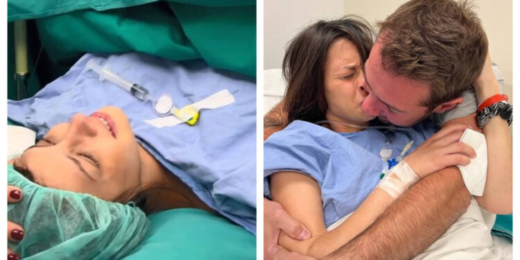 Alldaynews.gr Άννα Μπεζάν: Το συγκλονιστικό βίντεο από τη στιγμή του τοκετού