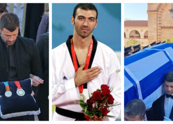 Κηδεία Αλέξανδρου Νικολαΐδη: Η ανατριχιαστική στιγμή με τον Μουρούτσο να μεταφέρει τα Ολυμπιακά μετάλλιά του