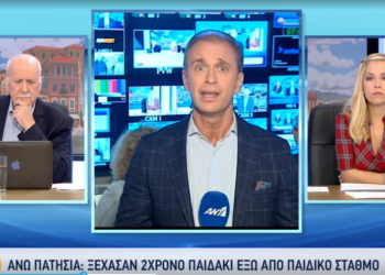 Alldaynews.gr Ξέχασαν 2χρονο έξω από παιδικό σταθμό (video)
