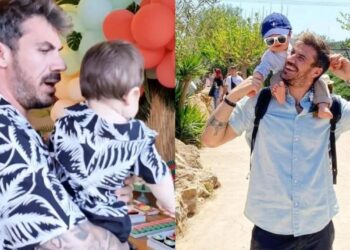 Περήφανος πατέρας ο Άκης Πετρετζίκης: Η βόλτα στο Αττικό Ζωολογικό Πάρκο παρέα με τον γιο του, Αχιλλέα