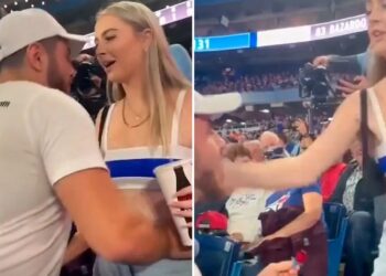 Πρόταση γάμου: Της έδωσε δαχτυλίδι-γλειφιτζούρι και άρπαξε σφαλιάρα – «Τι σκ@@@ συμβαίνει μαζί σου;» (video)