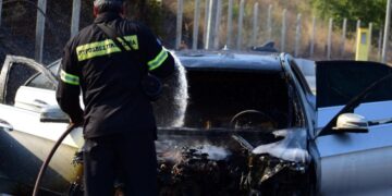 Alldaynews.gr Οδηγός βρήκε τραγικό θάνατο στο Αιτωλικό – Κάηκε ζωντανός στο αυτοκίνητό του