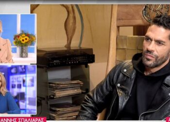 Χαμός στην εκπομπή της Σκορδά με τον Γιάννη Σπαλιάρα: «Όλες οι μεγαλοκοπέλες του πάνελ θέλουμε να δούμε τους κοιλιακούς του» (video)