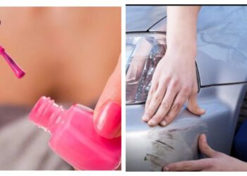 Απίστευτο Μυαλό! Τράκαρε το αμάξι του άντρα της και κάλυψε την ζημιά με βερνίκι νυχιών για να μην την χωρίσει