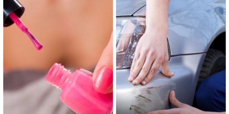 Απίστευτο Μυαλό! Τράκαρε το αμάξι του άντρα της και κάλυψε την ζημιά με βερνίκι νυχιών για να μην την χωρίσει