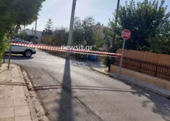 Πολίτης βρήκε οβίδα στην Αργυρούπολη και την πέταξε πίσω από κάδο! Αποκλεισμένη η περιοχή (φωτο, video)