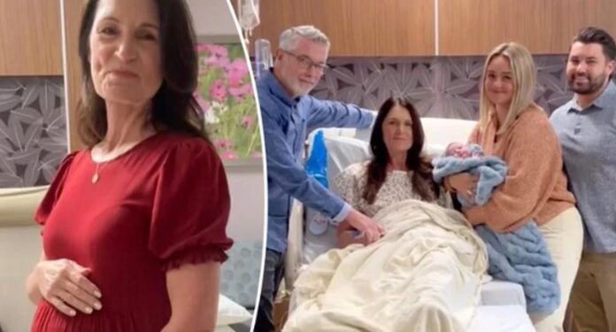 Alldaynews.gr Είναι 56 ετών και μόλις γέννησε την εγγονή της