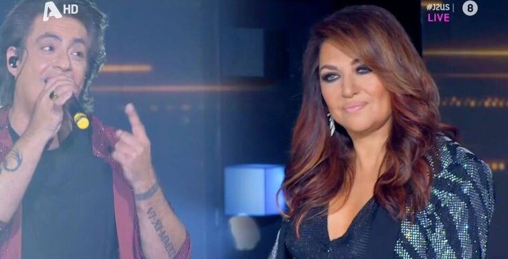 Alldaynews.gr J2US-Διονύσης Σχοινάς: Το ντουέτο- έκπληξη με την Καίτη Γαρμπή και το Καυτό φιλί!